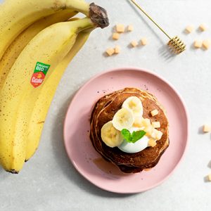 Bananowe pancakes